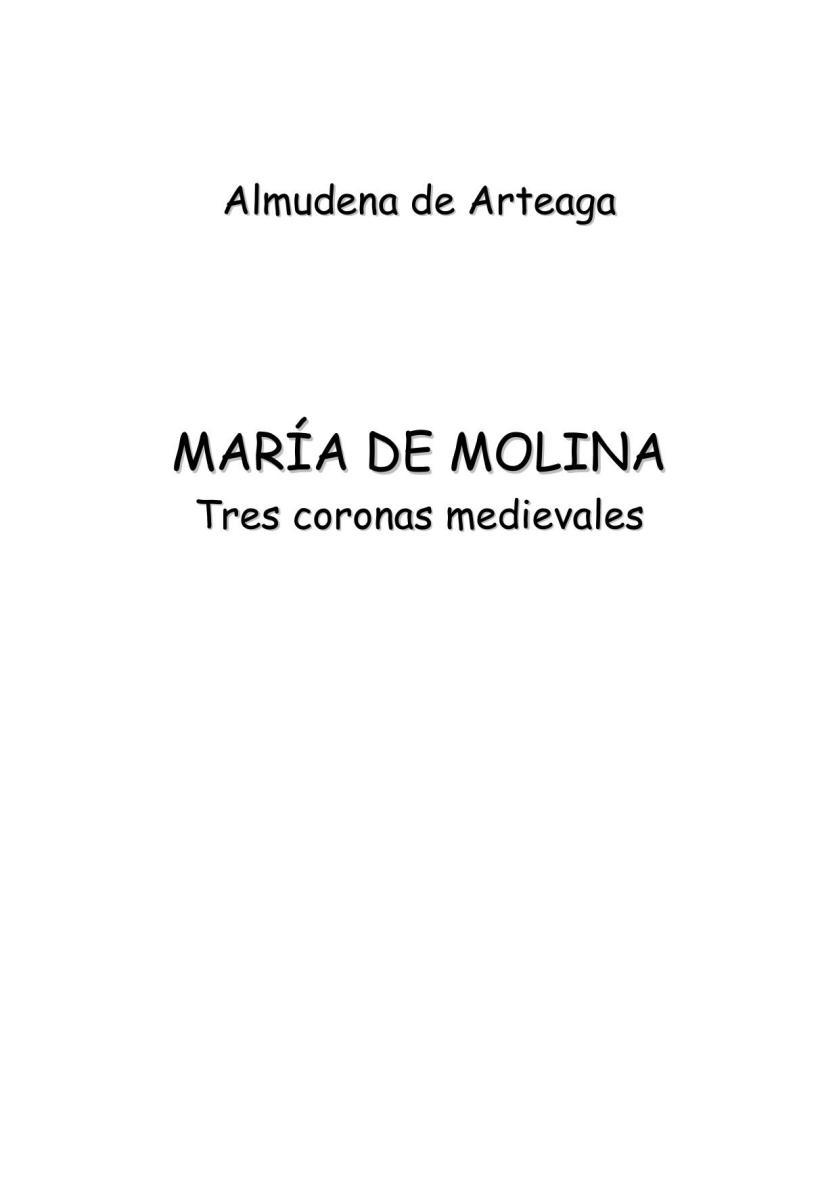Portada de Maria de Molina